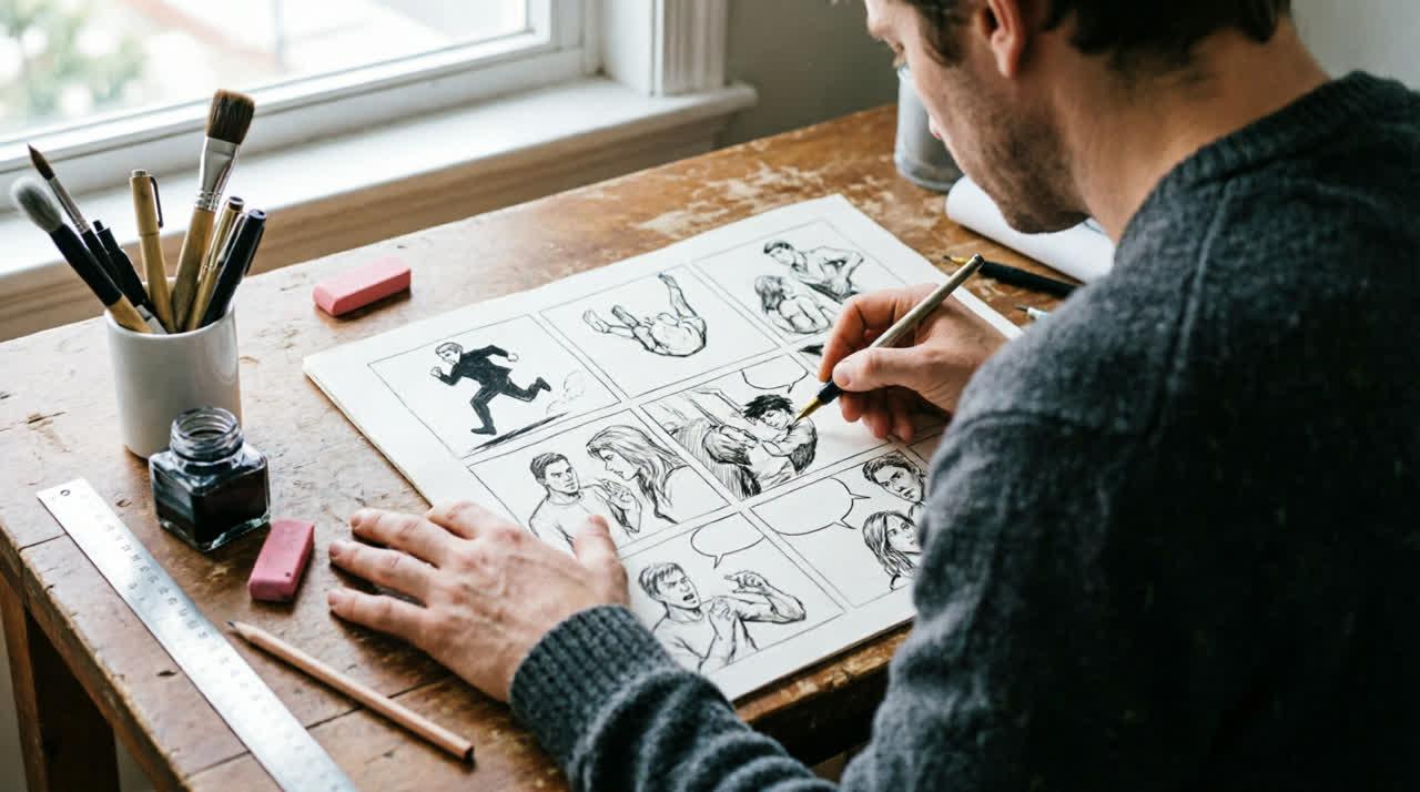 Как сделать рисунок комикса ясным и выразительным